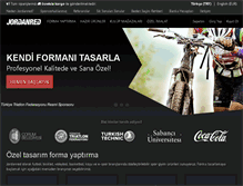 Tablet Screenshot of jordanred.com